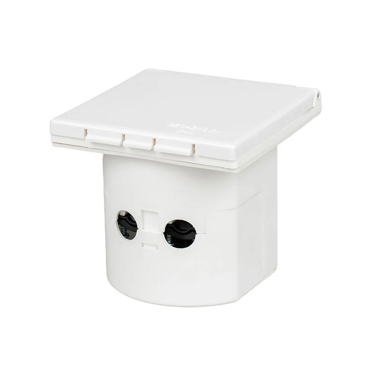 Square European Standard Waterproof Rv Socket Box