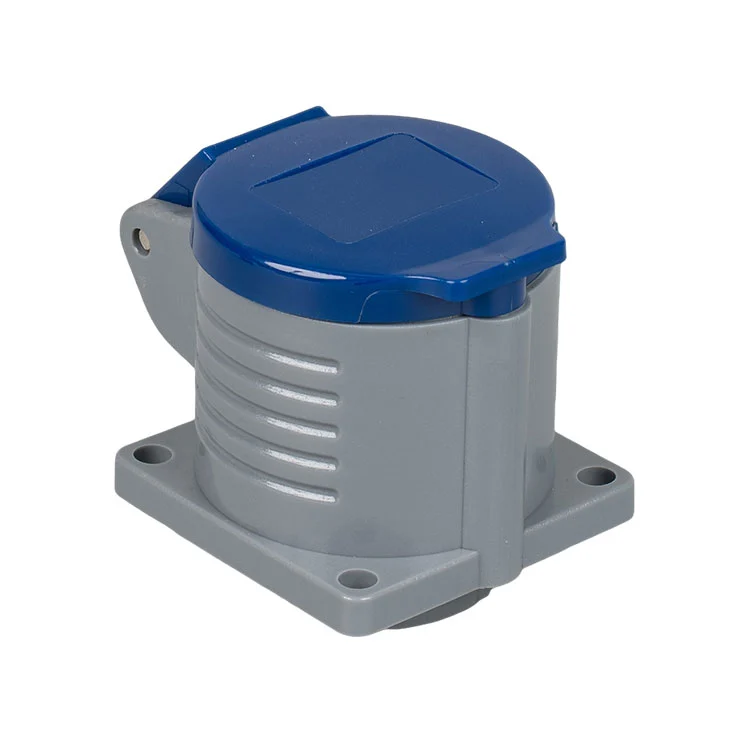 Vodotesná priemyselná zástrčka s krytím IP44 pre Európu